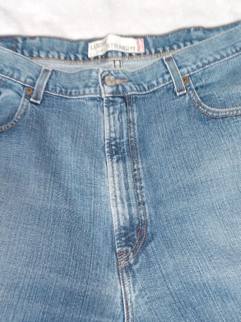 Vintage Levi’s 569 Loose Straight Baggy Jeans Mens 40x32 Y2K Light Wash Denim